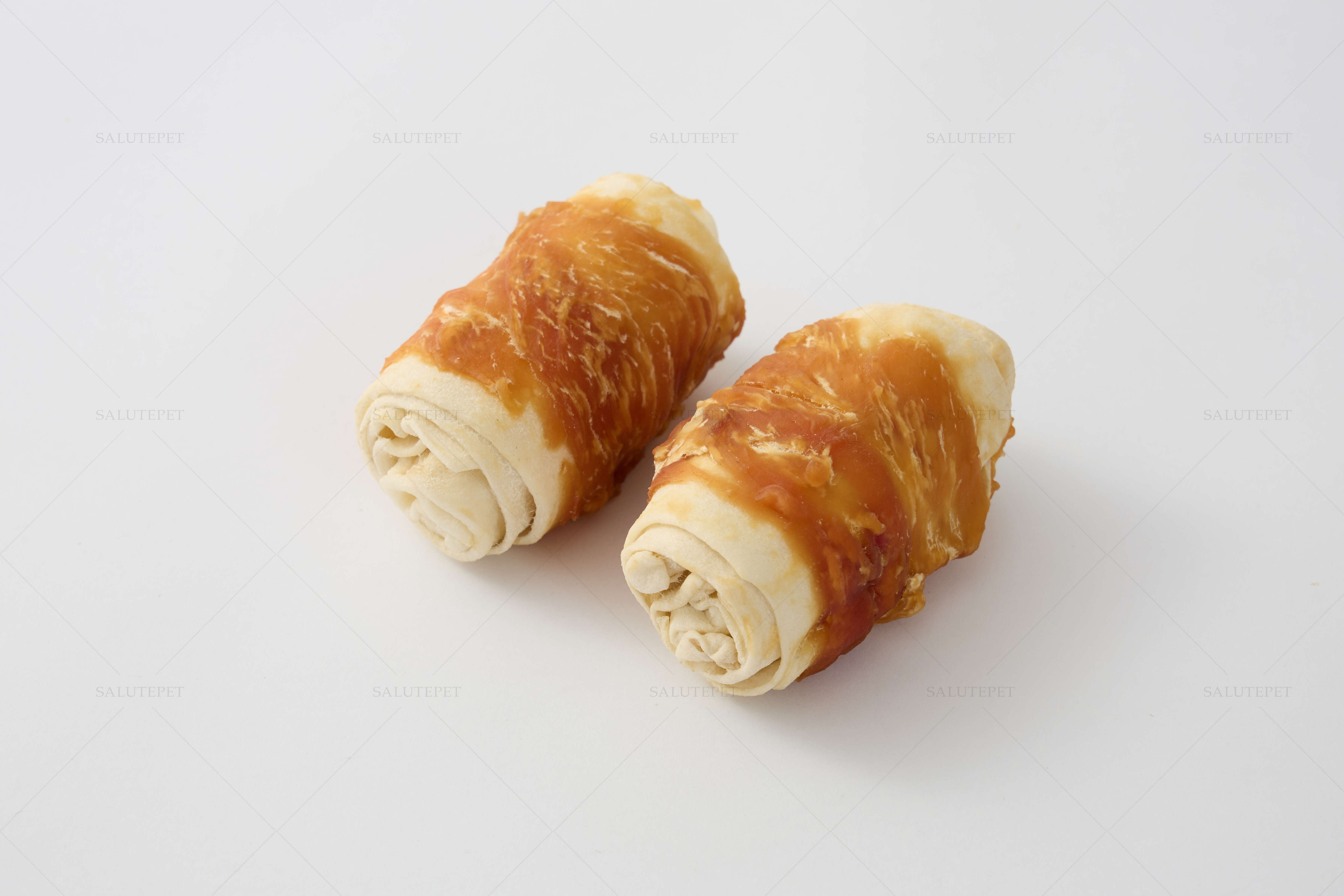 Chicken Wrapped Beefhide-Stubby Size: ST-A08