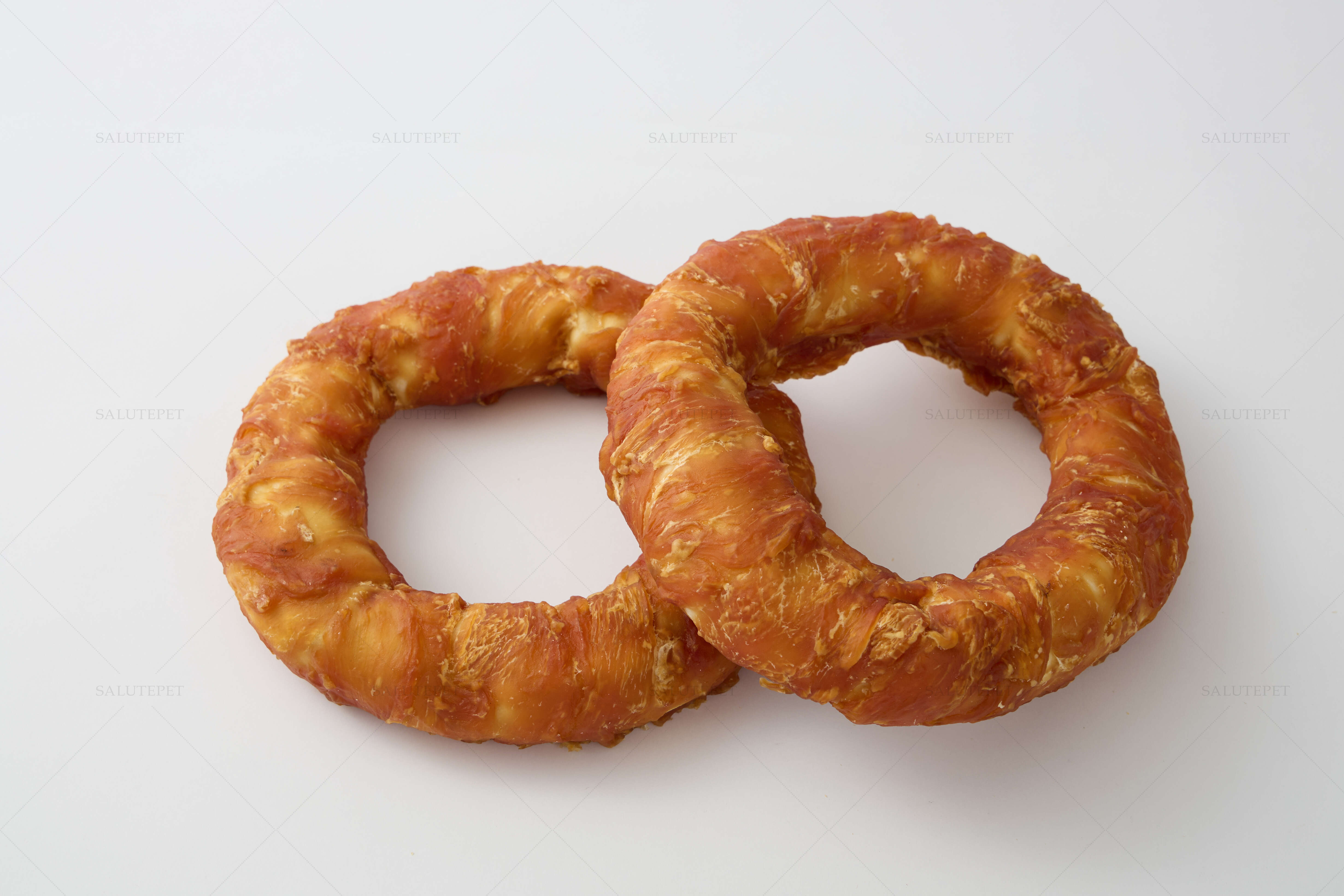 Duck Wrapped Beefhide-Donuts-Large Size: ST-A15